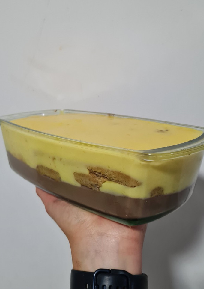 Una foto de Postre de la abuela mixto 🟨🟫