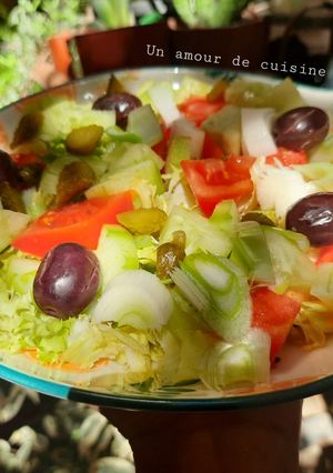Une photo de Salade de crudités 🥗