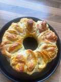 Rolls de jamón y queso