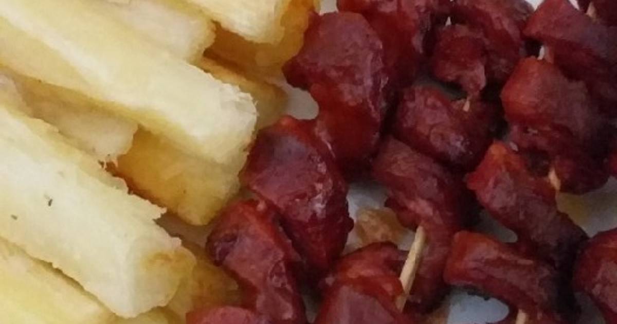 frito con longaniza