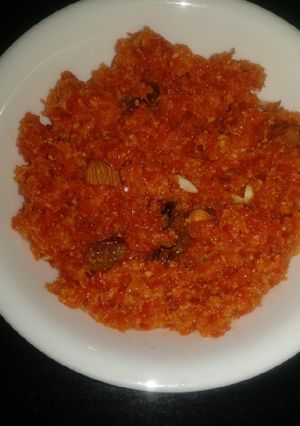 A picture of Carrot halwa.