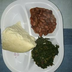A picture of A vegetarian balanced diet.