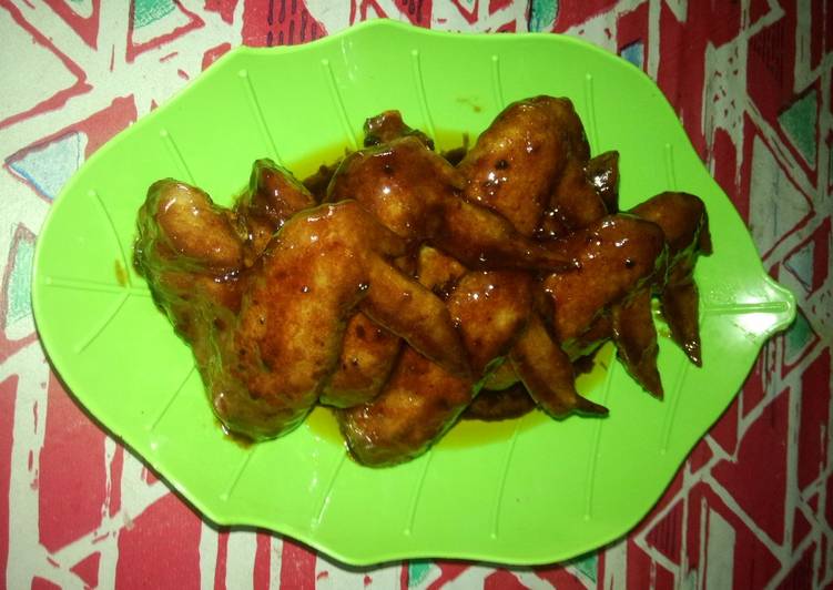 Cara Gampang mengolah Chicken Wing Saus Tiram, Anti Gagal