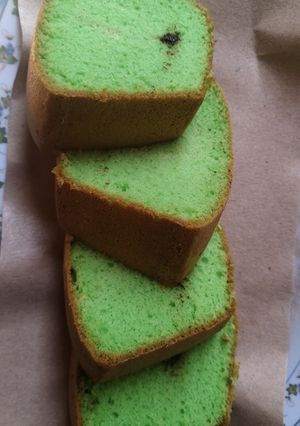Foto resep Bolu pandan panggang