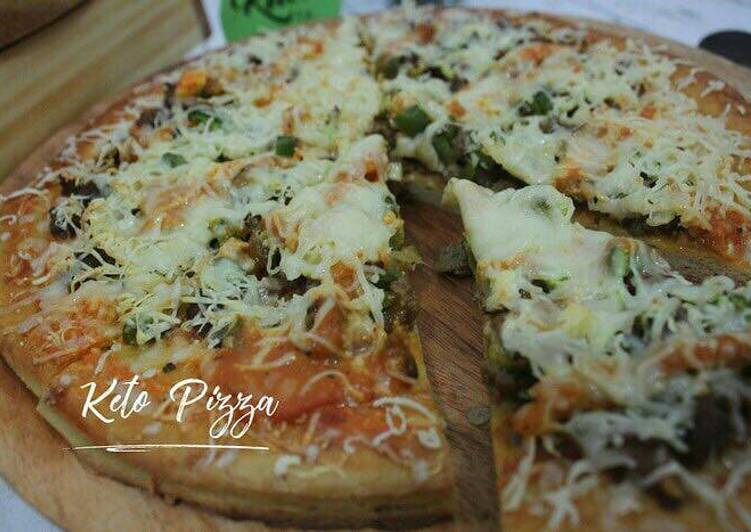  Resep  PIZZA  KETO PRAKTIS ENAK Empuk 