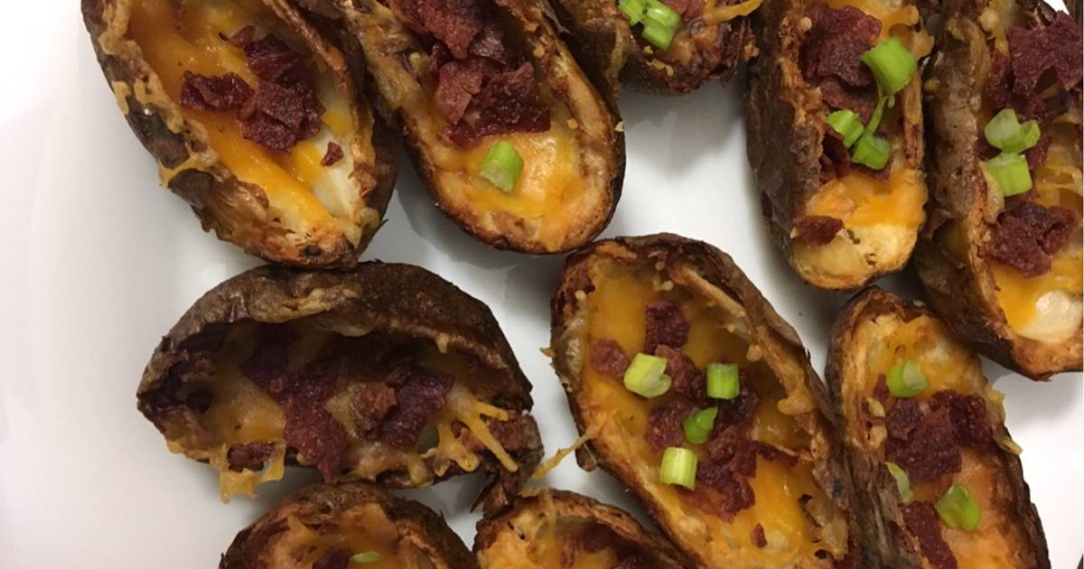 Air Fried Potato Skins Recipe By Ninjamommakitchen Cookpad