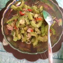 Tumis Pare Teri Medan রেসিপির প্রধান ছবি