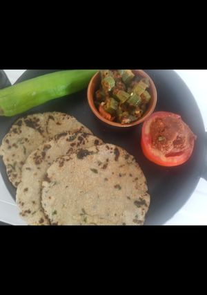 A picture of Zero calories jowar roti.