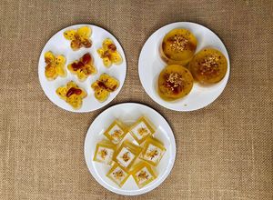 Hình của món Thạch Quế Hoa.