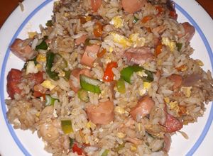 Una foto de Arroz chaufa (chifa)