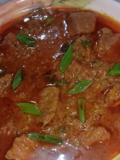 A picture of بھنا گوشت مصالحہ.