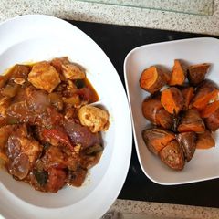 My Chicken Ratatouille. 😁 A picture of My Chicken Ratatouille. 😁.