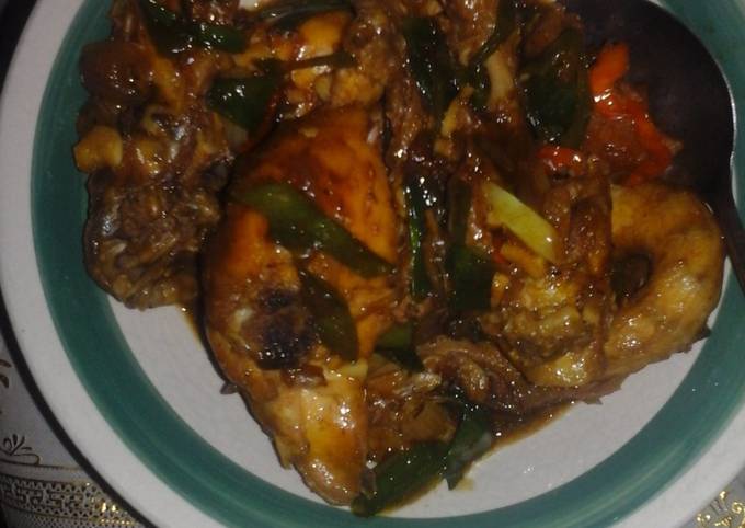 Ayam Goreng Saos Mentega Pedas