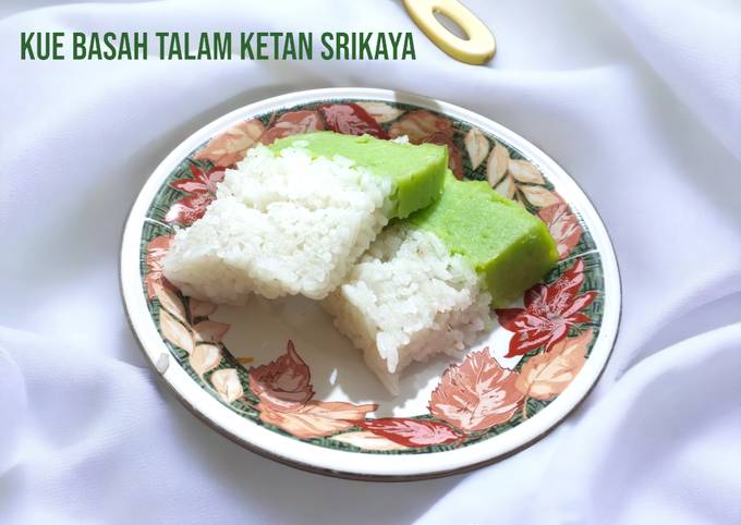 Kue Basah Talam Ketan Srikaya foto resep utama