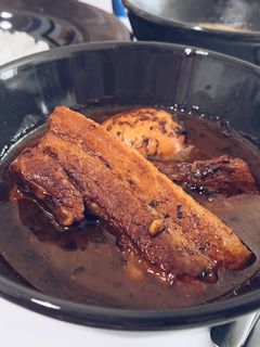 รูปของ หมูสามชั้นพะโล้