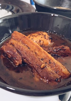 รูปของ หมูสามชั้นพะโล้