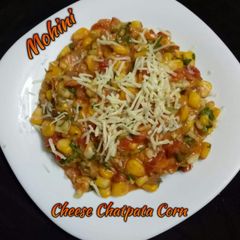 A picture of Cheese chatpata corn.