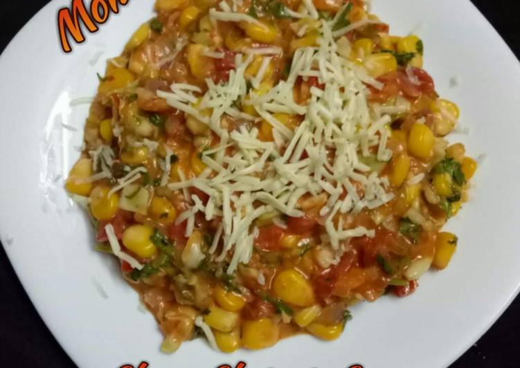 Recipe of Yummy Cheese chatpata corn