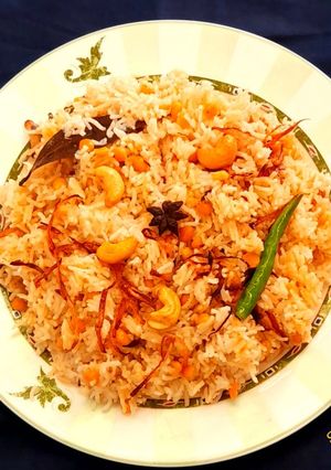A picture of Chana Dal Pulav.