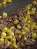 Picadillo con elote amarillo  ranchero  las Correa de Jalisco México