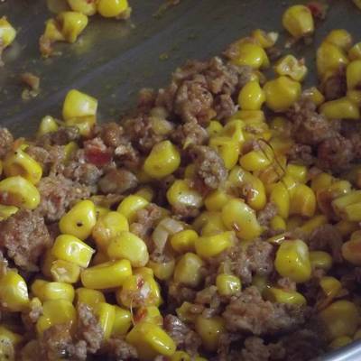 Picadillo con elote amarillo ranchero las Correa de Jalisco México Receta  de MARTÍN GERARDO RAMÍREZ CORREA- Cookpad