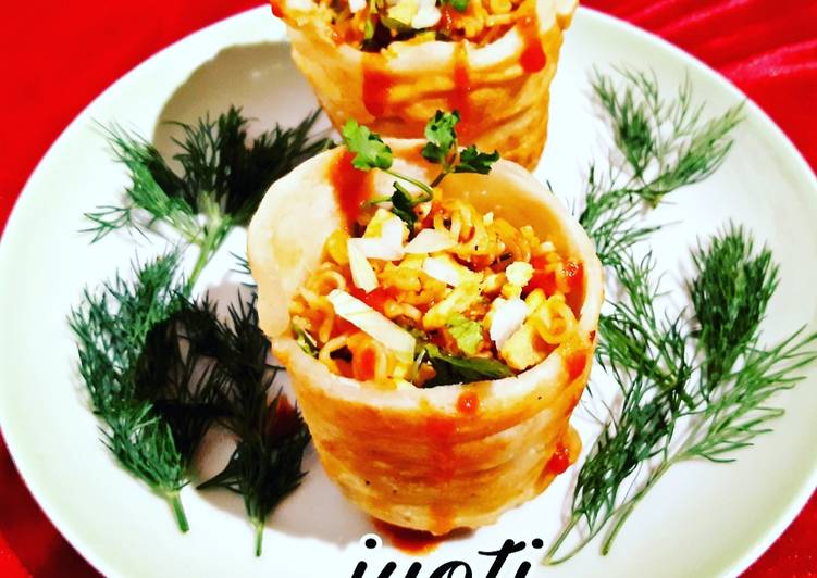 Recipe of Perfect Maggi Cup Chaat