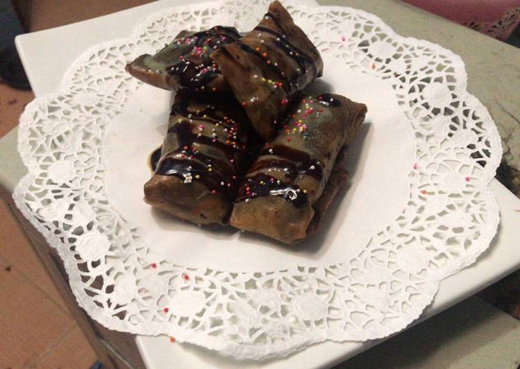 Pisang coklat ceria