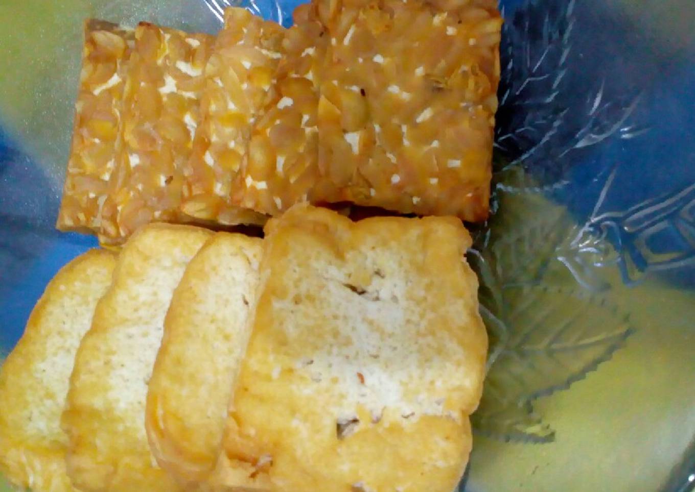Tahu tempe goreng