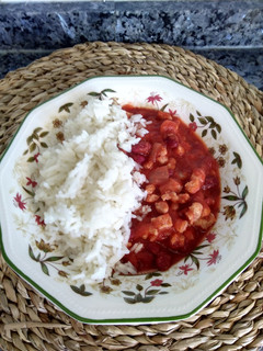 Una foto de Chili sin carne