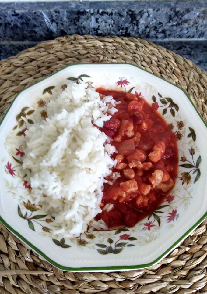 Una foto de Chili sin carne