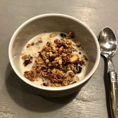 A picture of Vegan Banana Granola.