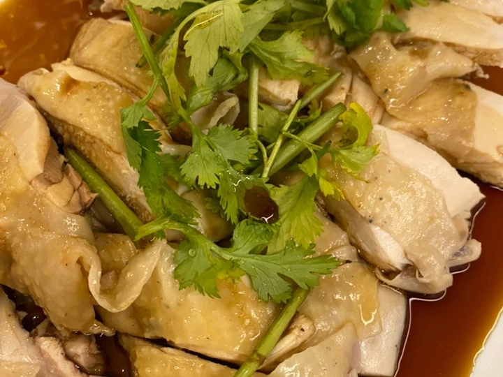 Cara Gampang Membikin Resep Nasi Hainam ala Singapur (hainanese chicken rice) yang  Bikin Ketagihan Anti Ribet, Lezat