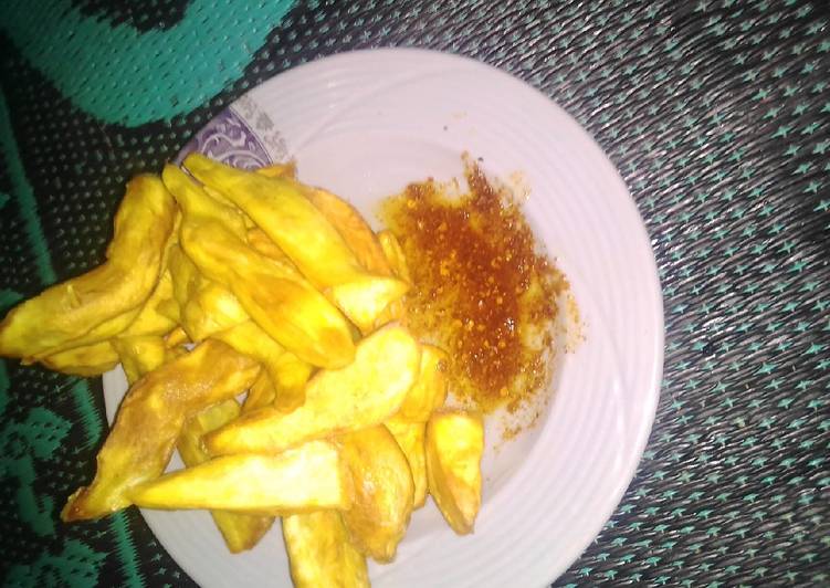 Recipe of Super Quick Homemade Dankalin Hausa da yaji da mai Cooking Basics for Newbies