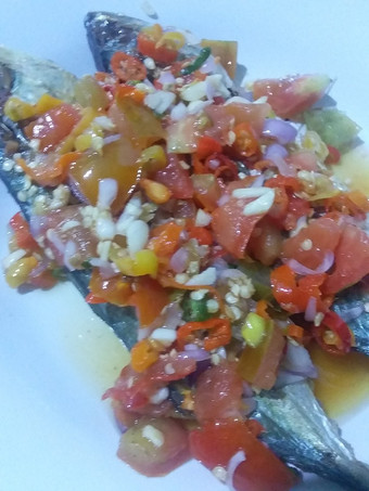 Anti Ribet, Memasak Kembung Bakar Sambal Matah Yang Enak Sekali