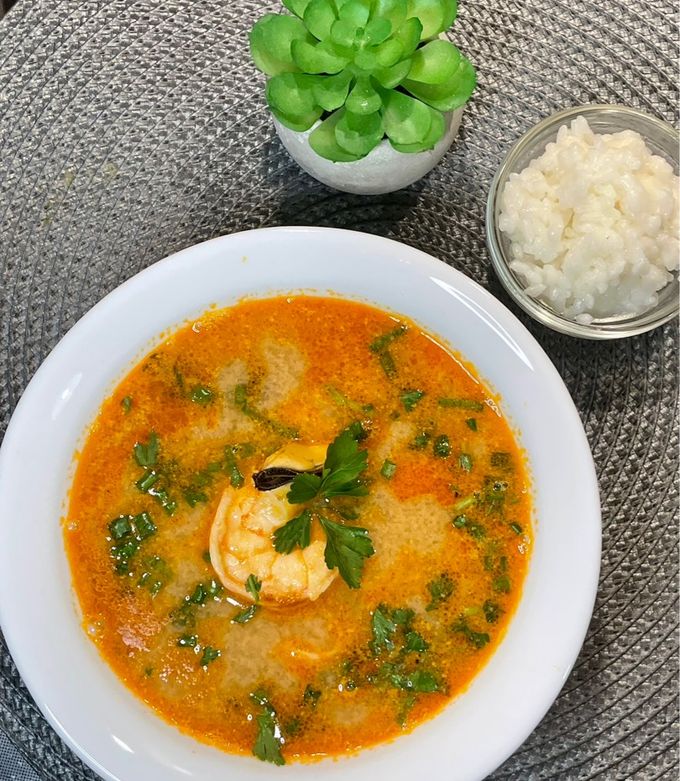 Фото Том ям з морепродуктами 🦐.