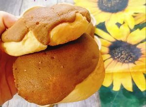 Hình của món Bánh papparoti nhân bơ mặn.