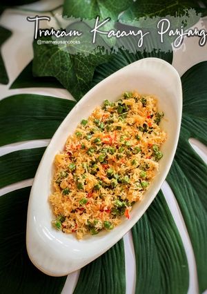 Foto resep Trancam Kacang Panjang@mamasusancooks