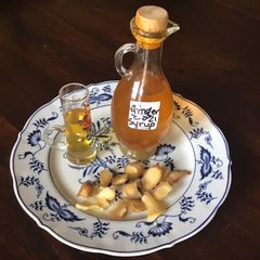 A picture of California Farm Ginger Honey Syrup.