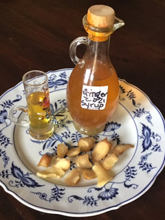 A picture of California Farm Ginger Honey Syrup.