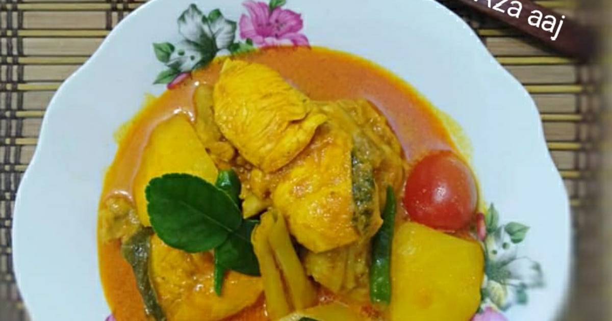 Resipi Ayam Masak Kalio Oleh Aza Aaj Cookpad