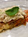 Lasagna para Pesaj (pascua judía) con matzá (pan ázimo)
