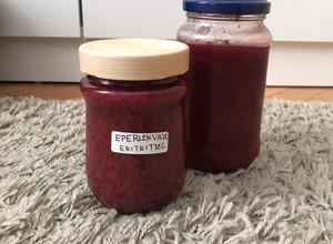 Eperlekvár eritrittel recept fotója
