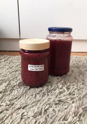 Eperlekvár eritrittel recept fotója