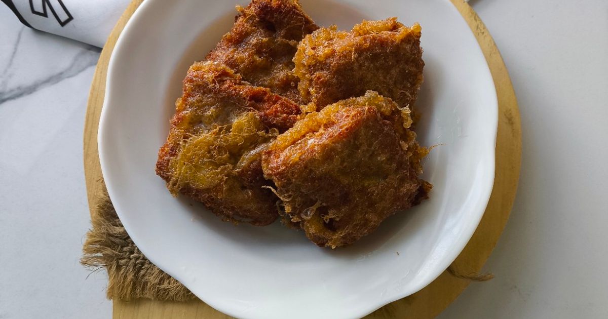 Telur corned Goreng