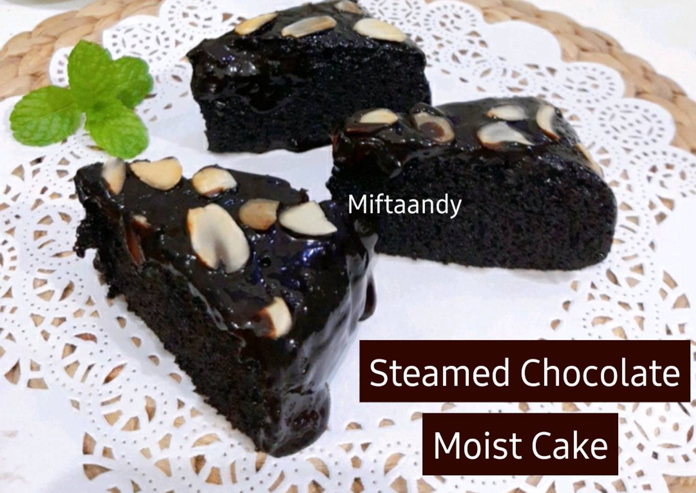 Steamed Chocolate Moist Cake