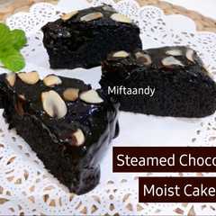 รูปของ Steamed Chocolate Moist Cake