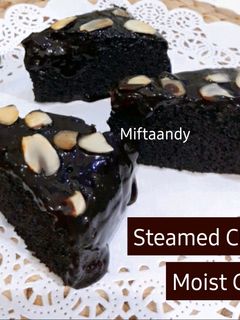 Foto resep Steamed Chocolate Moist Cake