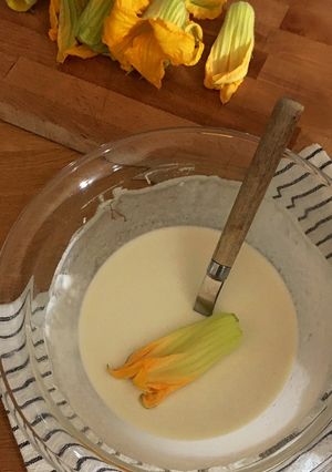 A picture of Batter with Instant Yeast 🌷.