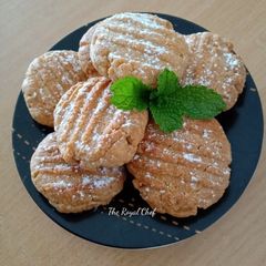 A picture of Peanut butter cookies.