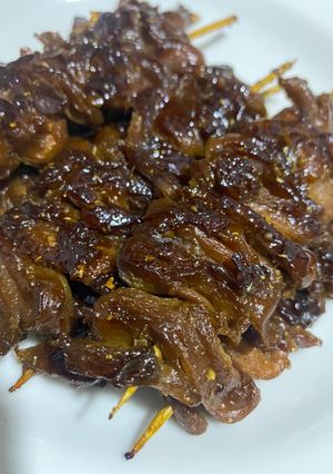 Foto resep Sate Jamur Tiram Simpel